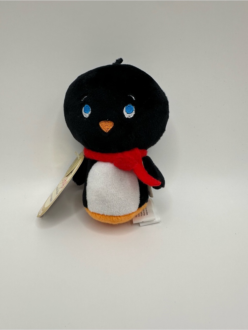 NWT Hallmark Itty Bitty Plush Penguin with Red Scarf